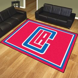 Los Angeles Clippers Area Rug â€“ Nylon 8â€™ x 10â€™