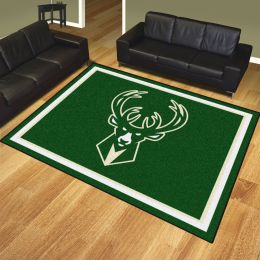 Milwaukee Bucks Area Rug â€“ Nylon 8â€™ x 10â€™