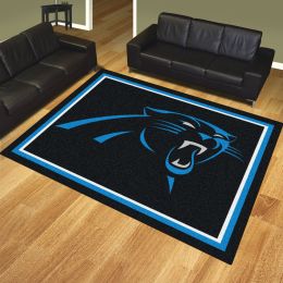 Carolina Panthers Area Rug â€“ Nylon 8â€™ x 10â€™