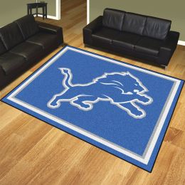 Detroit Lions Area Rug â€“ Nylon 8â€™ x 10â€™