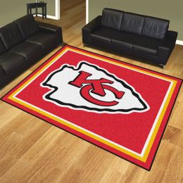 Kansas City Chiefs Area Rug â€“ Nylon 8â€™ x 10â€™