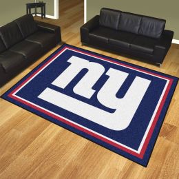 New York Giants Area Rug â€“ Nylon 8â€™ x 10â€™