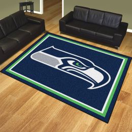 Seattle Seahawks Area Rug â€“ Nylon 8â€™ x 10â€™