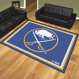 Buffalo Sabres 1/4" Plush Area Rug â€“ Nylon 8â€™ x 10â€™