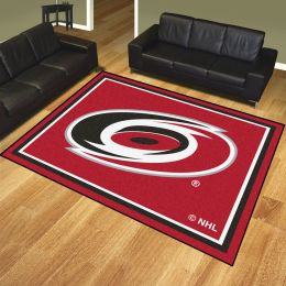 Carolina Hurricanes 1/4" Plush Area Rug â€“ Nylon 8â€™ x 10â€™