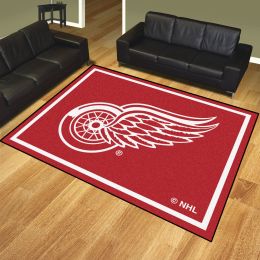 Detroit Red Wings 1/4" Plush Area Rug – Nylon 8’ x 10’