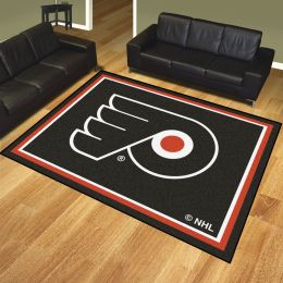 Philadelphia Flyers 1/4" Plush Area Rug â€“ Nylon 8â€™ x 10â€™