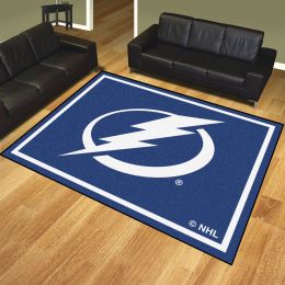 Tampa Bay Lightning 1/4" Plush Area Rug â€“ Nylon 8â€™ x 10â€™