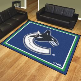 Vancouver Canucks 1/4" Plush Area Rug â€“ Nylon 8â€™ x 10â€™