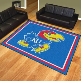 University of Kansas Area Rug â€“ Nylon 8â€™ x 10â€™