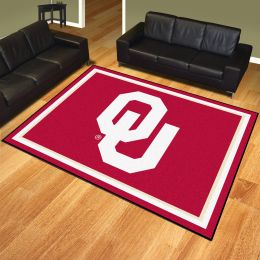 University of Oklahoma Area Rug â€“ Nylon 8â€™ x 10â€™