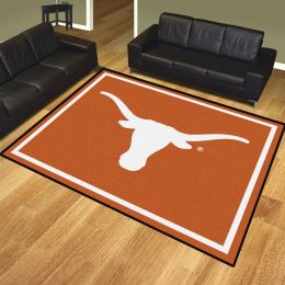 University of Texas Area Rug â€“ Nylon 8â€™ x 10â€™