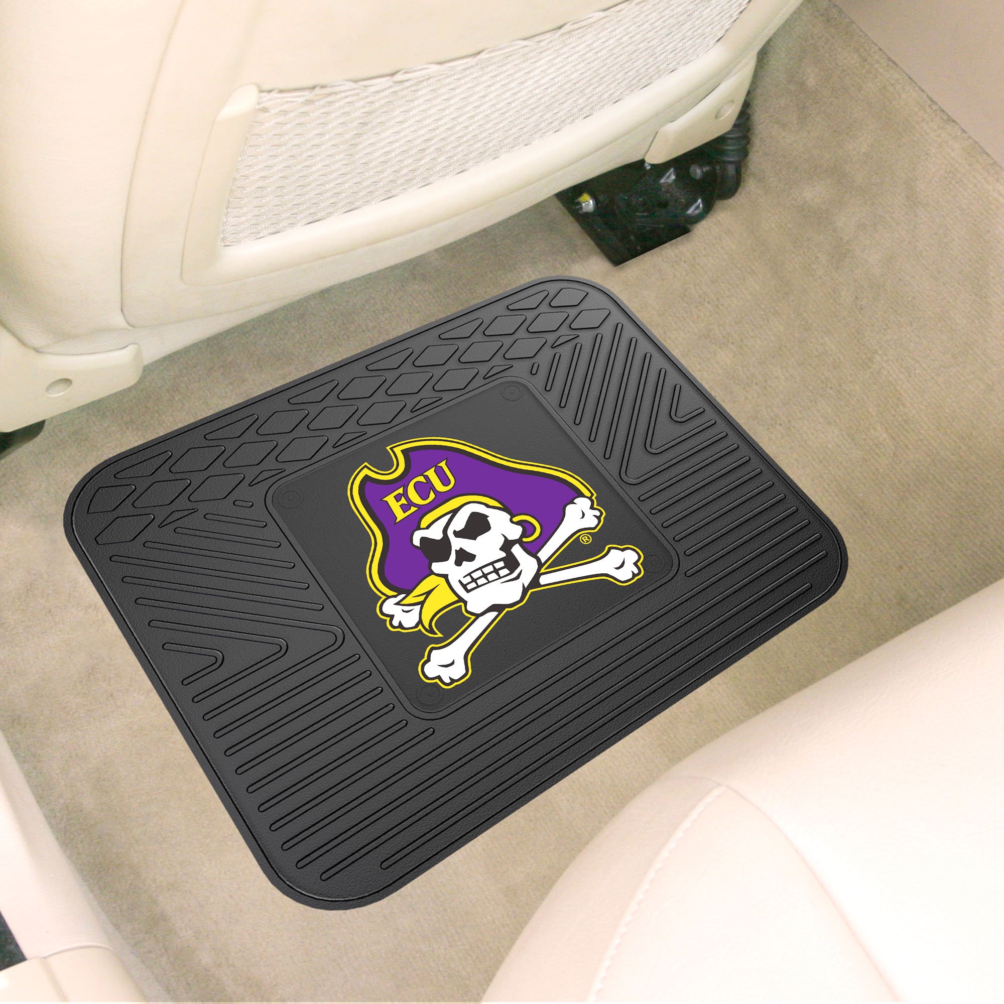 ECU Pirates Utility Mat - Vinyl 14 x 17