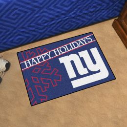 Giants Happy Holiday Starter Doormat - 19 x 30