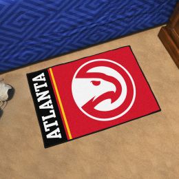 Atlanta Hawks Logo Inspired Starter Doormat - 19x30