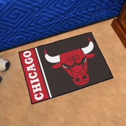 Chicago Bulls Logo Inspired Starter Doormat - 19x30