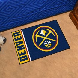 Denver Nuggets Logo Inspired Starter Doormat - 19x30