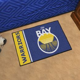 Golden State Warriors Logo Inspired Starter Doormat - 19x30