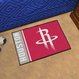 Houston Rockets Logo Inspired Starter Doormat - 19x30