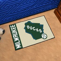 Milwaukee Bucks Logo Inspired Starter Doormat - 19x30