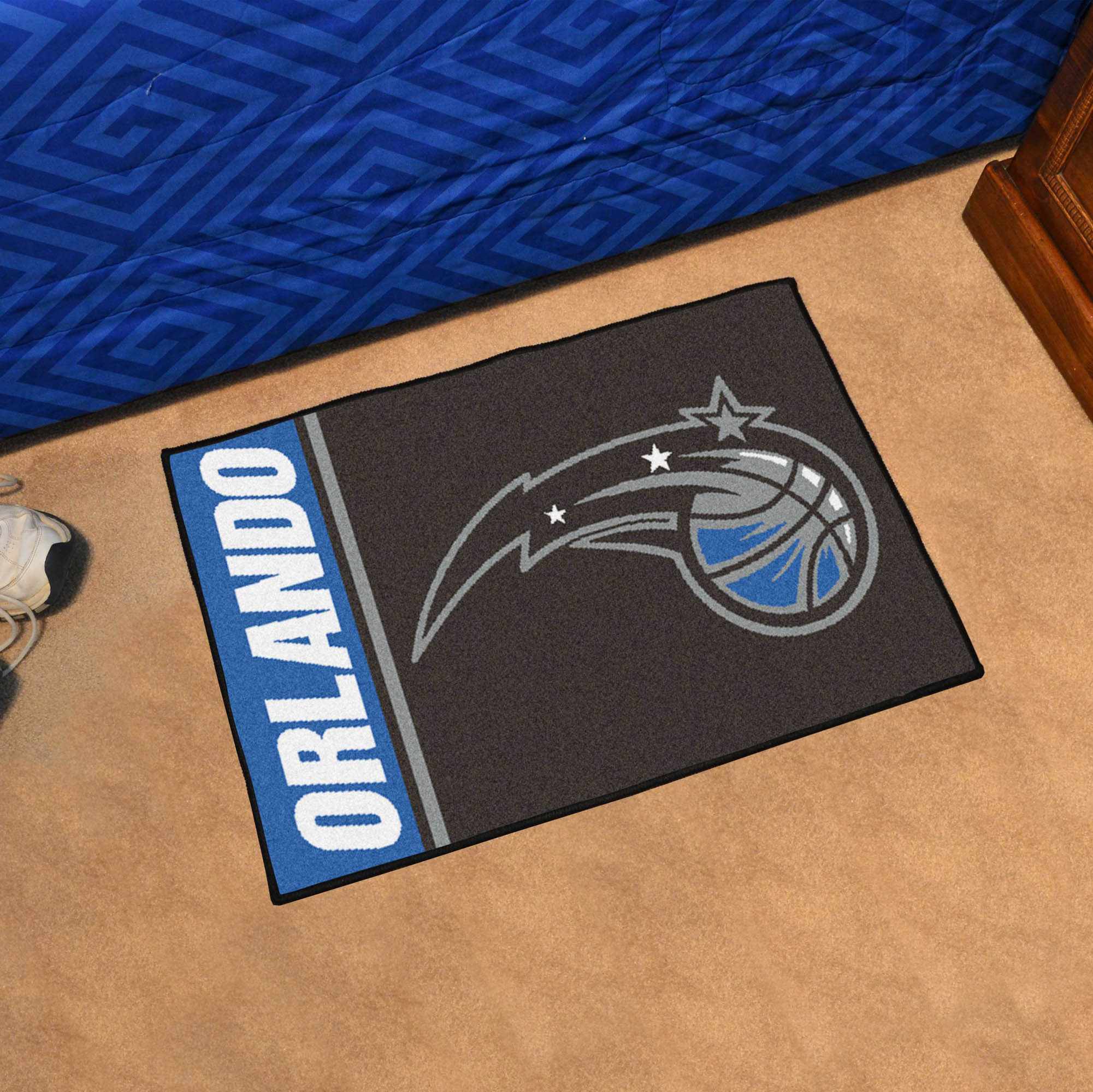 Orlando Magic Logo Inspired Starter Doormat - 19x30