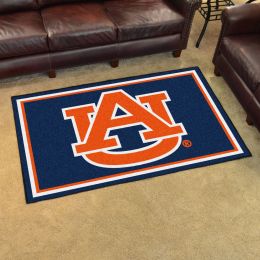 Auburn University "AU" 4' x 6' Area Rug - Plush Nylon