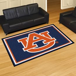 Auburn University Tigers Area Rug - Logo 5' x 8'