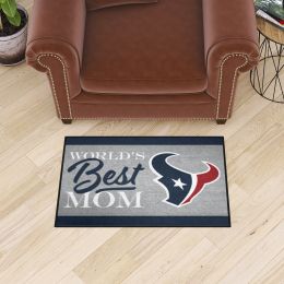 Houston Texans Worldâ€™s Best Mom Starter Doormat - 19 x 30