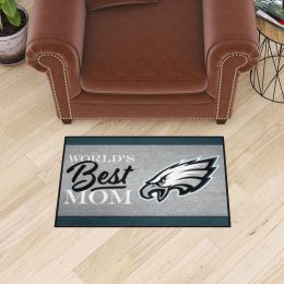 Philadelphia Eagles World’s Best Mom Starter Doormat - 19 x 30