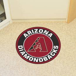 Arizona Diamondbacks Roundel Area Rug – Nylon