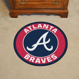 Atlanta Braves Roundel Area Rug – Nylon