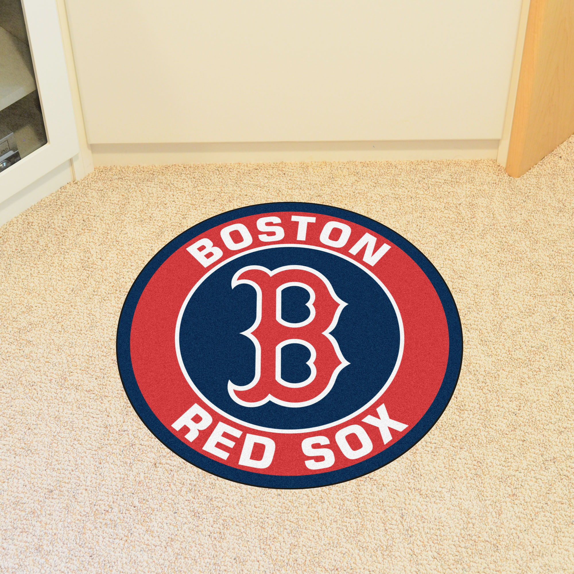 Boston Red Sox Roundel Area Rug â€“ Nylon