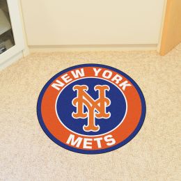 New York Mets Roundel Area Rug â€“ Nylon