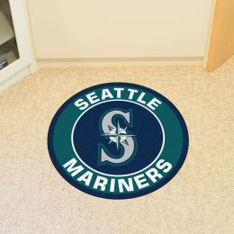 Seattle Mariners Roundel Area Rug â€“ Nylon