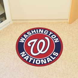 Washington Nationals Roundel Area Rug â€“ Nylon