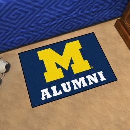 Michigan Wolverines Alumni Starter Doormat - 19 x 30