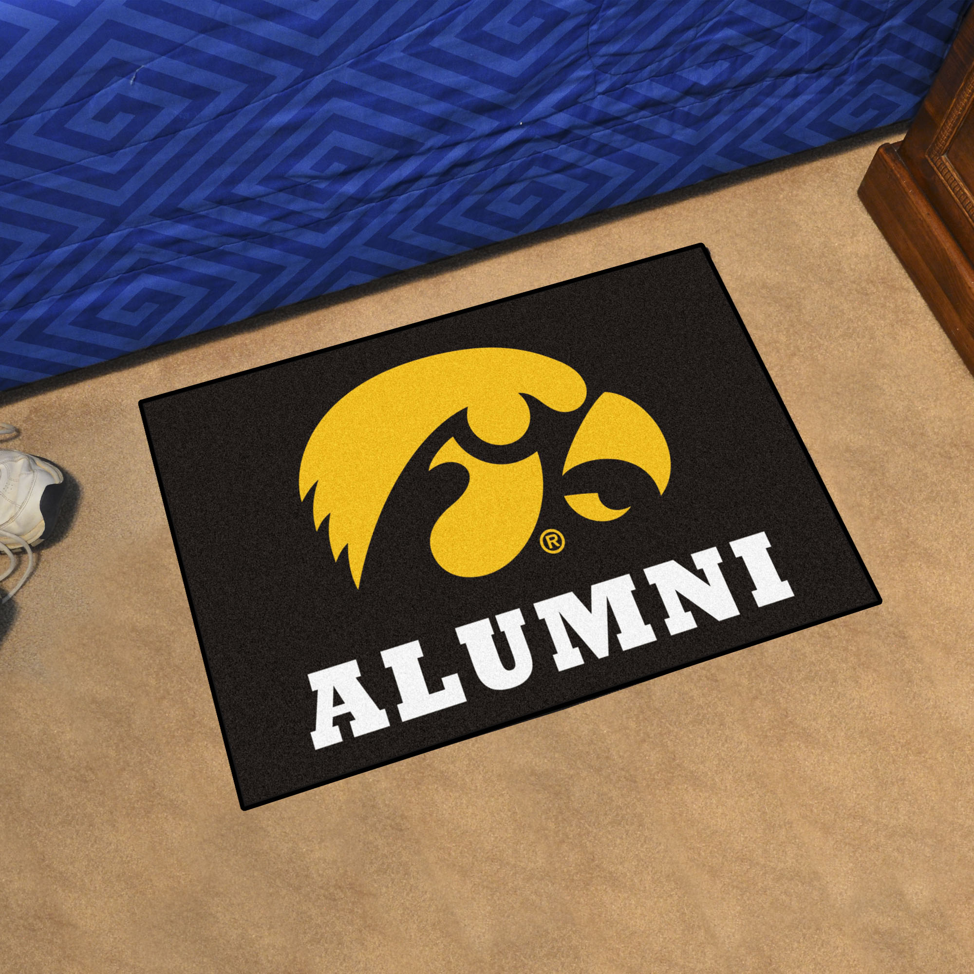 Iowa Hawkeyes Alumni Starter Doormat - 19 x 30