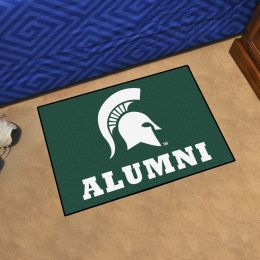 Michigan State Spartans Alumni Starter Doormat - 19 x 30