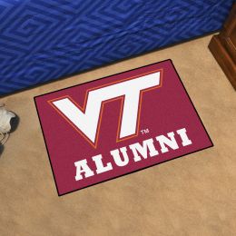 Virginia Tech Hokies Alumni Starter Doormat - 19 x 30