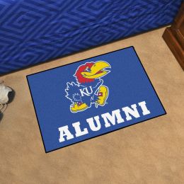 Kansas Jayhawks Alumni Starter Doormat - 19 x 30