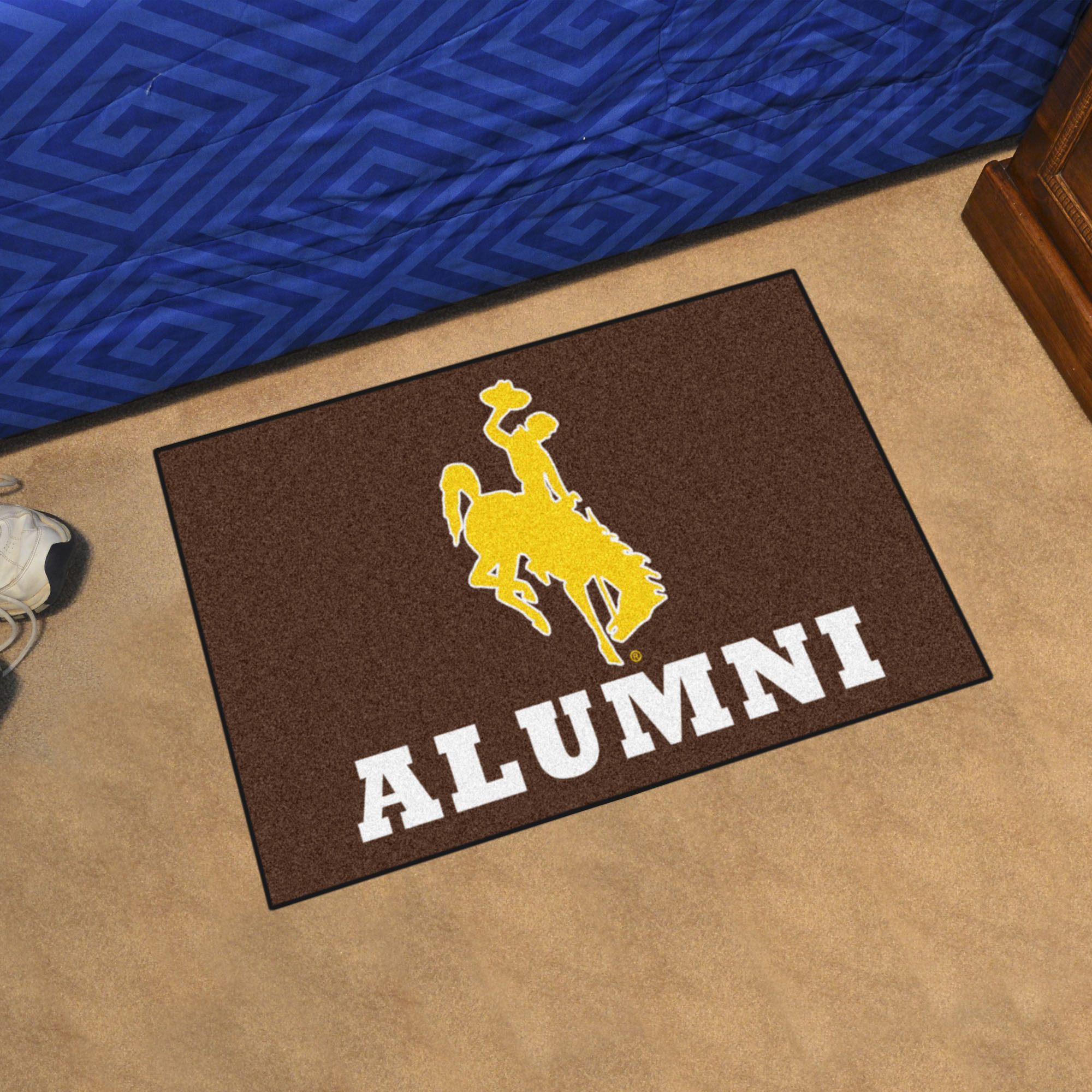 Wyoming Cowboys and Cowgirls Alumni Starter Doormat - 19 x 30