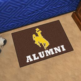 Wyoming Cowboys and Cowgirls Alumni Starter Doormat - 19 x 30