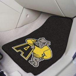 Adrian College 2pc Carpet Car Mat Set - Nylon & Vinyl