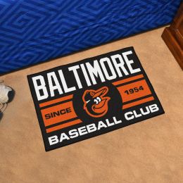 Baltimore Orioles Baseball Club Doormat – 19 x 30