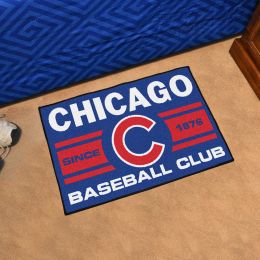 Chicago Cubs Baseball Club Doormat – 19 x 30