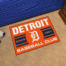 Detroit Tigers Baseball Club Doormat – 19 x 30