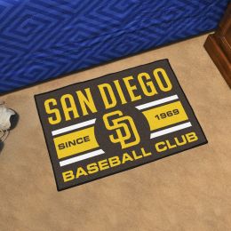 San Diego Padres Baseball Club Doormat â€“ 19 x 30