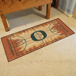 Oregon Basketball Court Runner Mat - Nylon 30" x 72"