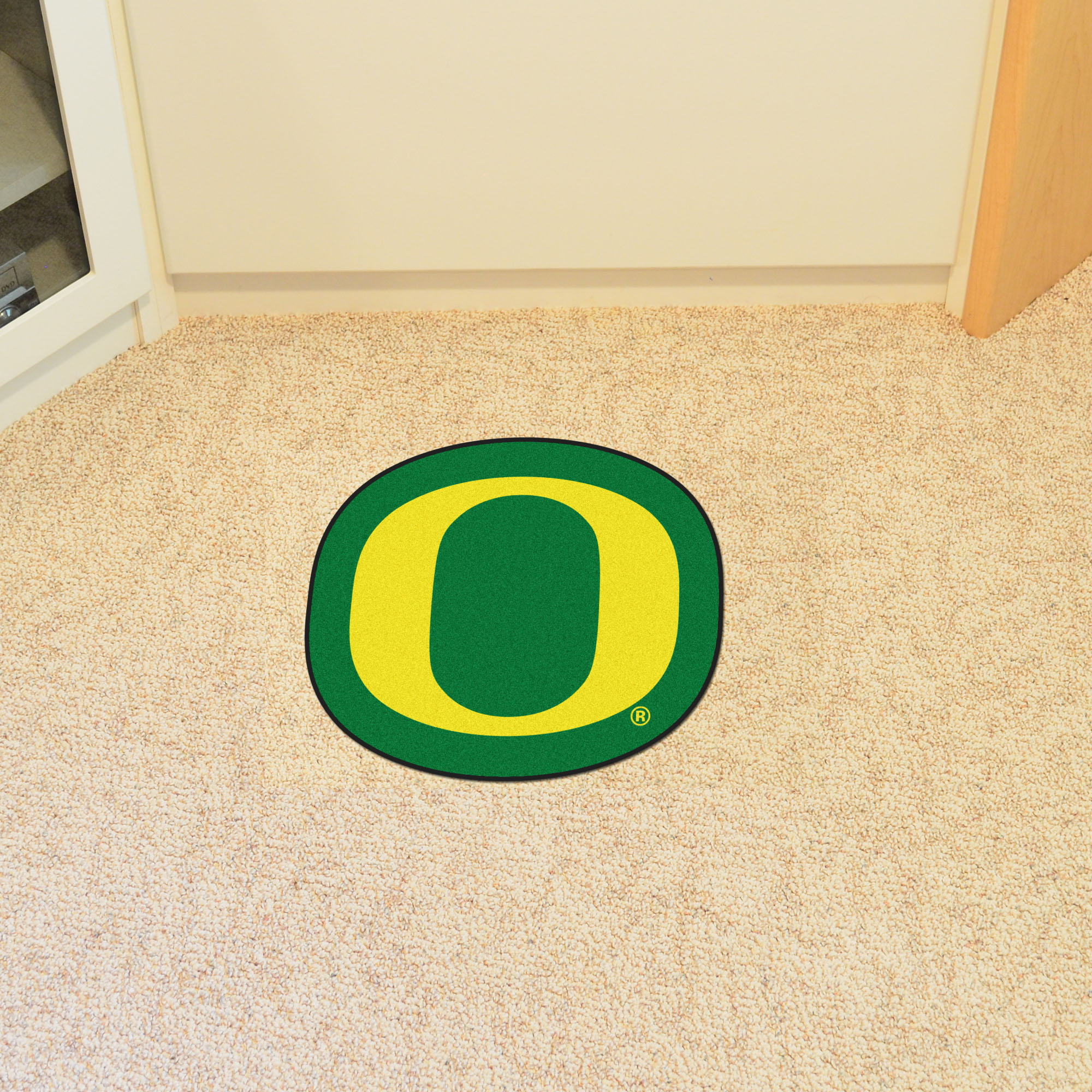 University of Oregon Logo Area Rug â€“ Nylon