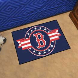 Boston Red Sox Patriotic Starter Mat - 19 x 30